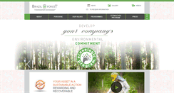 Desktop Screenshot of brazilforest.fr